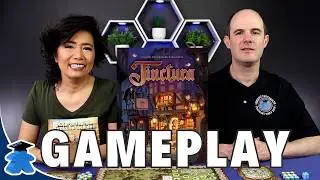 Tinctura - Mid Euro Board Game with Programming and Action Queuing Goodness.  Board Game Playthrough