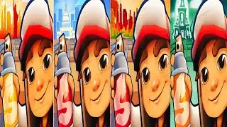 Subway Surfers : New York Thanksgiving 🆚 Washington DC 🆚 Haunted Hood 🆚 Vancouver