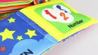 Amazon com  zoordo Baby Cloth Book 6Pcs for Kids and Toddlers,&nbsp;Early Development Activity Educationa