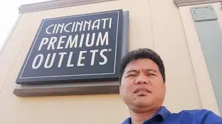 To see the beautiful scenery of Cincinnati premium outlets in USA
