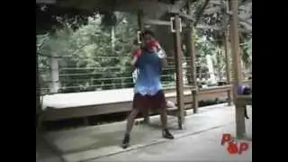 Old School Boxing Training / 5 different Punching Bags !