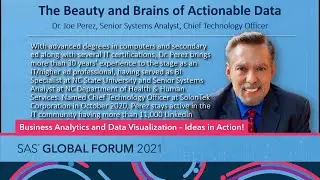 The Beauty and Brains of Actionable Data: From Concept to Reality