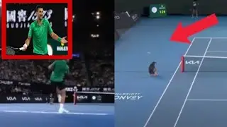 Novak Djokovic Nearly Disqualified at Australian Open 2026 After Ball GirlIncident | Tennis Drama