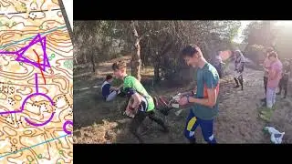 Headcam orienteering - #15 Loops interval training (Alicante)