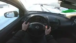 2007 Nissan Note 1.6L  (110HP) HR16DE POV TEST DRIVE