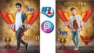 Picsart SRH Photo Editing🔥IPL Sun Raisers Hyderabad Photo Editing🔥IPL Editing Picsart🔥Vivo IPL edit