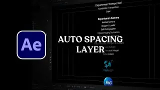 AFTER EFFECTS - AE Script Auto Spacing Layer / Atur Jarak Layer