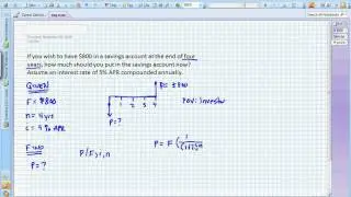 Single Payment Compound Future Amount (Difficulty - Easy)