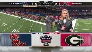 2026 CFP Quarterfinal | Command Center | Ole Miss vs Georgia | 1-1-2026 | College Football FULL GAME