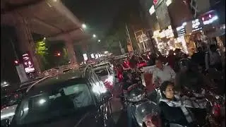 Lucknow ka  Avadh Chauraha jam dahko kitna laga aja 8:30 raat me 