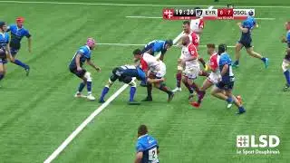 #Replay résumé vidéo de la victoire de OSGL Rugby (ST-Genis Laval) vs Rugby-Club Eyrieux  (37 -25)