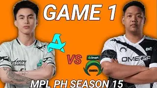 (MPLPH S15) AURORA VS OMEGA  GAME -1 | MLBB MPL PH 2025 | MLBB PH#mlbb #mobilelegends#mpl 
