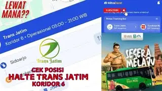 Info Rute & Daftar Halte Trans Jatim Koridor 6 Sidoarjo - Mojokerto PP via Mojosari & Japanan