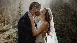 Takakkaw Falls Elopement | Romantic adventure wedding