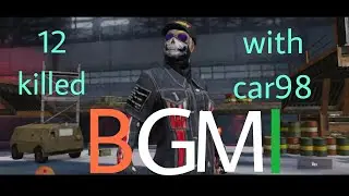 OMG😱😱 car 98 headshot 12 kill car98