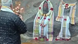 19-1-26 | શ્રી ગિરિરાજ દર્શન | श्री गिरिराज जी मुखारविंद जतीपुरा गोवर्धन नाथ के मंगला आरती के दर्शन