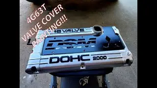 4G63T Valve Cover Painting!!