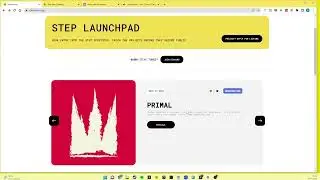 Registering for the PRIMAL IDO is easy with StepLaunch!
