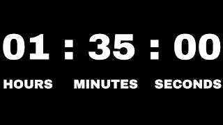1 Hour and 35 Minute Timer | 95 Minute Timer | (HD) | @TIMER FOR SUCCESS| @ExactTimer