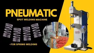 Pneumatic Spot Welding Machine for Spring Weld | Precision & Efficiency | #gorang welding