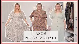 *HUGE* ASOS Plus Size Clothing Haul | UK Size 22 | ALL of the Dresses!!