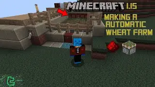 How to make a automatic Wheat farm! | Minecraft( 1.15) Tips and Tutorials