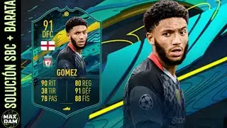 91 Joe GOMEZ FIFA 21 MOMENTS SBC *SOLUCION SBC MAS BARATA*