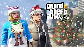 Очень вульгарное Рождество! GTA RP: Керри и Ли