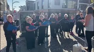 First performance after lockdown. Winter Gardens blackpool.