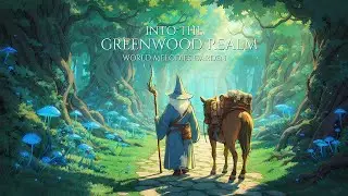 The Gray Wizard's Journey Through The Greenwood Realm | Magical Celtic Music For Peaceful Reflection