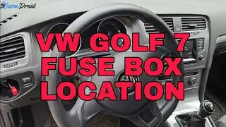 Volkswagen Golf VII / VW Golf 7 Fuse Box Location  2012 - 2020 👨&zwj;🔧🚗