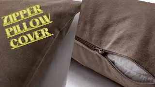 zipper wala pillow cover cutting and Stitching..#Boutiquetech