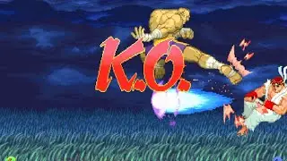 Прохождение игры за Сагата | Street Fighter Alpha 2 (Аркада)