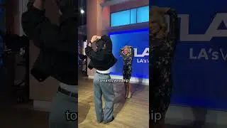 I PHOTOGRAPHED NEWS ANCHORS ON LIVE TV 😱🙊 #shorts #pose