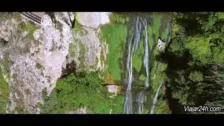 Sant Miquel de Fai.  4k Aerial Stock Videos - Viajar24h.com