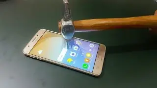 Samsung Galaxy j7 Prime Screen Scratch Test( Gorilla Glass)