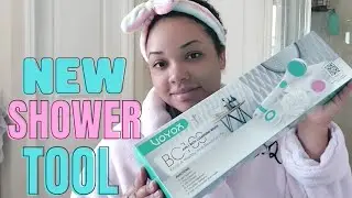 The Best Electric Body Brush For Exfoliation | Game changing tool | Voyor body brush review