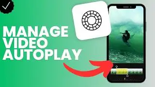 How to manage the video autoplay settings in VSCO?