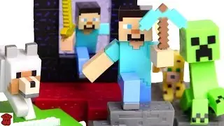 Minecraft Craftables Series 1 Blind Box Figures & Hangers Series 2 Blind Bags마인크레프트 액션피규어 랜덤 열쇠고리