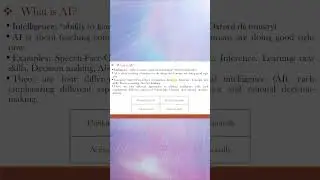 What is AI? Which are different approaches to AI? #shorts #ytshorts #aiml