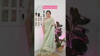Meesho Festive Saree Haul #meesho #saree #haul