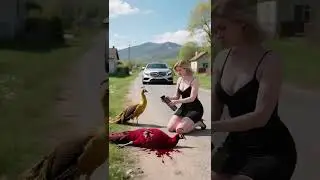 How a pair of peacocks were rescued. #rescue #peacock #animals  #shorts