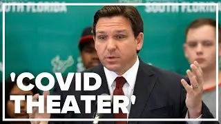 'This is ridiculous': DeSantis asks students to take off face masks