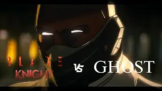 Blade Knight Aura Farming Vs Ghost || Marvel Zombies || S1E1