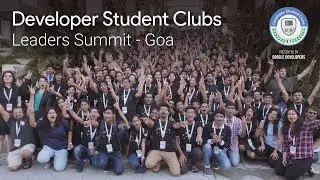 Developer Student Clubs Leaders Summit - Goa 2018
