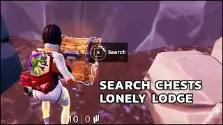 Search chests at Lonely Lodge or Polar Peak - Fortnite Season 9 Challenges Week 3