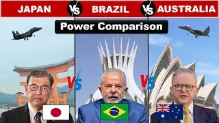 Japan vs Brazil vs Australia Military Power Comparison 2025