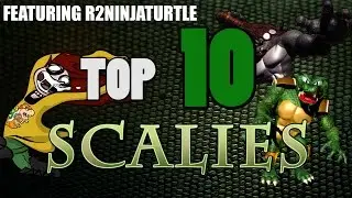 Top 10 Scalies from Video Games | Featuring R2NinjaTurtle