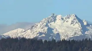 Olympic Mountain Range Pano