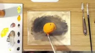 Oil Painting Lesson: Orange Demo